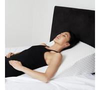 Trenzeo Large Orthopaedic Wedge Pillow, Premium Foam Support, 50x50x26 cm Triangle Bed Cushion for Back, Neck, Leg Support, Post-Surgery Recovery, Pregnancy, Snoring Relief, Washable Zip Cover