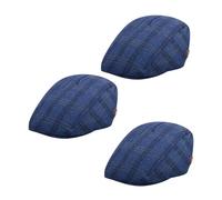 Trenzeo Mens Flat Cap Newsboy Hat Classic Peaky Blinders Hat Adjustable Ivy Cap Driving Cabbie Hunting Style Flat Caps Vintage Mens Hats for All Seasons