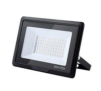 treoir LED Floodlight 50W, 5000LM Super Bright Flood Lights Outdoor, IP66 Waterproof 6000-6500K Cold White LED Spotlight Security Lights for Garden, Garage, Warehouse, Backyard, Playground (50W)