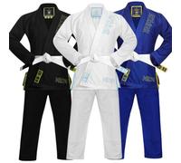 Trepace Initial BJJ Gi Kids Lightweight IBJJF Brazilian Jiu Jitsu Gi Kimono for Boys & Girls Includes Pants & White Belt Training & Competitions, Tear Resistance Uniforms Designed (White, M1)