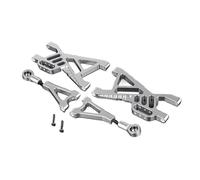TREPMEUN Aluminum Rear Suspension Arm Kit for 1/5 for HPI for Ro-van for Ba-ja 5B 5T 5SC(WHITE)
