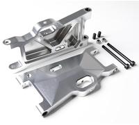 TREPMEUN For GTB Metal Front Rear Suspension Arm Set for 1/5 RC Car for LOSI for DBXL/for DBXL-E 1.0/2.0 Upgrade Part(Silver)