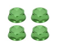 TREPMEUN For RCA-WD Aluminum Wheel Nut 24mm for Arr-ma 1/5 8S for BLX for Kra-ton for Out-cast for RTR&EXB Roller hopups upgrade parts(grn)