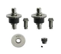 TREPMEUN For Y19A Metal Differential and Gear Set for SCY 16101 16102 16103 16201 Pro 1/16 Brushless RC Car Upgrades Parts Accessories