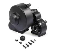 TREPMEUN Plastic + Metal Complete Center Gearbox Transmission Box with Gear for Axial SCX10 / SCX10 II 90046 RC Crawler Car