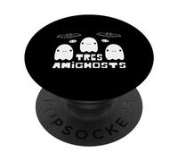 Tres Amighosts. Three Spooky Cute Ghosts PopSockets Swappable PopGrip