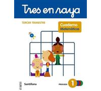 TRES EN RAYA CUADERNO MATEMATICAS 1 PRIMARIA 3 TRIM