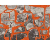 Tres Tintas Mural Prehistoric Flowers Mural M5005-2