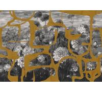 Tres Tintas Mural Prehistoric Flowers Mural M5005-3