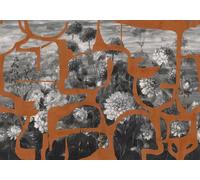 Tres Tintas Mural Prehistoric Flowers Mural M5005-4
