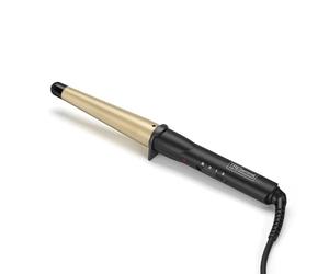 TRESemme Curl Define Conical Curling Wand, Textured Waves and Curls, 19mm to 32mm, Black