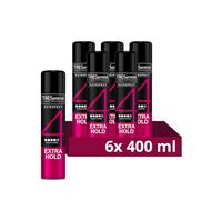 TRESemme Extra Hold Hairspray 24-hour frizz control for a smooth finish 6x 400 ml