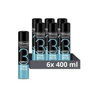TRESemmé Firm Hold Hairspray 24-hour frizz control for a lightweight finish 6x 400 ml