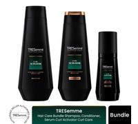 Tresemme Hair Care Bundle Shampoo, Conditioner & Serum Curl Activator Set