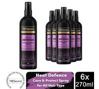 Tresemme Heat Defence Care & Protect Hair Spray for All Hair Types 270ml, 6 Pack