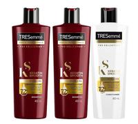 Tresemme Keratin Smooth Pro Collection 2 Shampoo and 1 Conditioner Set 3 x 400ml