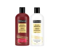 TRESemmé Keratin Smooth Shampoo & Conditioner Bundle 680ml Each | Anti-Frizz Hair Care Set with Keratin & Marula Oil for Sleek, Shiny, Silky & Manageable Hair