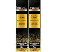 TRESemmé Lamellar Shine Finishing Hair Oil with patented Lamellar Technology lightweight hair treatment for an ultra-glossy salon finish 75 ml (Pack of 2)