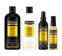 TRESemmé Lamellar Shine Hair Regime Set for dull hair, with patented lamellar technology - Shampoo 680 ml, Conditioner 680 ml, Ultra Gloss Spray 200 ml & Finishing Hair Oil 75 ml