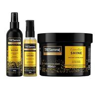 TRESemmé Lamellar Shine Hair Treatment Set for Dull Hair, with patented lamellar technology - Ultra Gloss Hair Shine Spray 200 ml, Finishing Hair Oil 75 ml & Instant Shine Hair Mask 440 ml