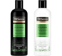 TRESemmé Replenish & Cleanse Shampoo and Conditioner Set, 500ml Each | Vitamin Complex B3, B5, B7, C, E | Deep Cleansing & Purifying | Professional Salon Quality | 2 x 500ml