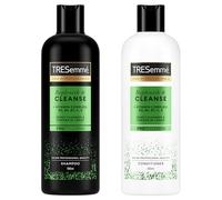 TRESemmé Replenish & Cleanse Shampoo and Conditioner Set, 500ml Each | Vitamin Complex B3, B5, B7, C, E | Deep Cleansing & Purifying | Professional Salon Quality | 2 x 500ml