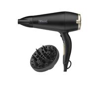Tresemmé Salon Professional 2200w Hair Dryer, Ionic & Ceramic Technology, Powerful, Dual Attachments, Black, 5543U