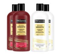 TRESemmé Shampoo & Conditioner Set 680ml w/ Vitamins B, C & E for All Hair Types - Shampoo & Conditioner Set - 2x Keratin Smooth