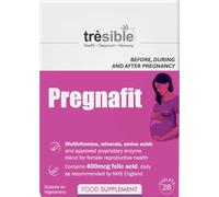 Trèsible Women's Prenatal Pregnancy and Postnatal Supplements | Pregnafit 28 Tablets | CoQ10, Folic Acid, Vitamin D, Zinc | Vegetarian, Gluten Free, Halal | No Synthetic Binders or Coating
