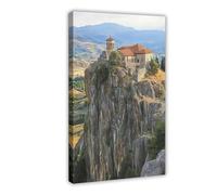 Treskavec Monastery Art Print Canvas Poster Bedroom Decor Landscape Decor Gift 08x12inch(20x30cm)