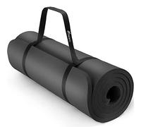 TRESKO Yoga Mat, Eco-Friendly NBR, Non-Slip Fitness Exercise Mat with Carry Strap for Yoga, Pilates and Gymnastics