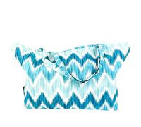 TRESMESTRES Large XXL Family Beach Bag - Mediterranean - Turquoise, 65x40cm