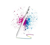 Tresoba Stylus Pen for iPad G5 2X Faster Charge iPencil LED Power Display, Compatible with Apple 2018-2025 iPad A16/10/9/8/7/6th Gen & Pro 12.9/11/13-inch M4 & Air 3/4/5/M2/M3 & Mini 5/6/7th, White