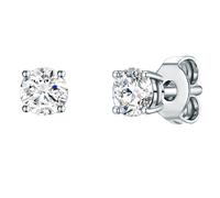 Tresor 1934 Womens Trilani Female Sterling Silver Earring - One Size