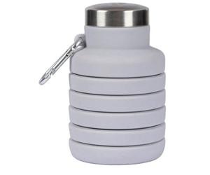 Tresp Vavo Foldable Silicone Water Bottle Platinum (One Size)