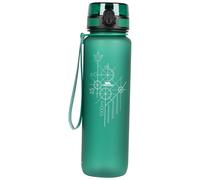 Trespass 1L Water Bottle Novalock - BPA Free, 1L Capacity, Drinks Container with Locking Flip Lid, Dishwasher Safe Hydro Flask with Wrist Strap
