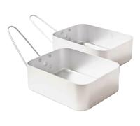 Trespass 2 Set Aluminium Mess Tin Cooking Pan