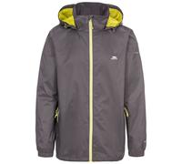 (XS, Carbon) Trespass Mens Waterproof Jacket With Hood Briar