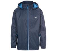 Trespass Adjustable Hood Folds Into Collar Waterproof Jacket - Briar