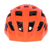 Trespass Adult Bike Helmet Lightweight Cycling Helmet, All Round Ventilation, Removable Visor, Hi Vis Style Black Red Green Orange Yellow Zprokit