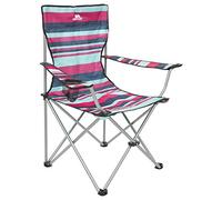 Trespass Adults Folding Camping Chair With Cup Holder Fishing Portable - Branson