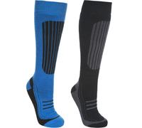 Trespass Adults Langdon II Outdoor Warm 2 Pack Ski Tube Socks - 4-7 UK