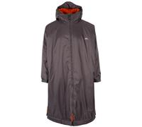 Trespass Adults Oversized Hooded Outdoor Changing Robe Dry Coat - Dark Grey