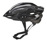 Trespass Adults Unisex Crankster Cycling Helmet - Black - Size Large
