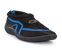 Trespass Adults Unisex Paddle Aqua Swimming Shoe (Black/Blue) - Size UK 9