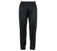Trespass Adults Unisex Qikpac Overtrousers/Bottoms - Black - M - Black - 50% Polyamide/50% PU