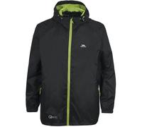 Trespass Adults Unisex Qikpac Packaway Waterproof Jacket - Black - Size Medium