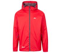 Trespass Adults Unisex Qikpac Packaway Waterproof Jacket (Red) - Size X-Large