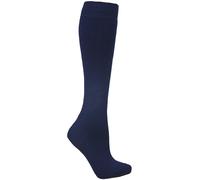 (4/11 UK, Navy Blue) Trespass Adults Unisex Tubular Luxury Wool Blend Ski Tube Socks
