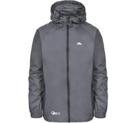 Trespass Adults Waterproof Jacket Qikpac - Lightweight Packaway Raincoat, 2 Zip